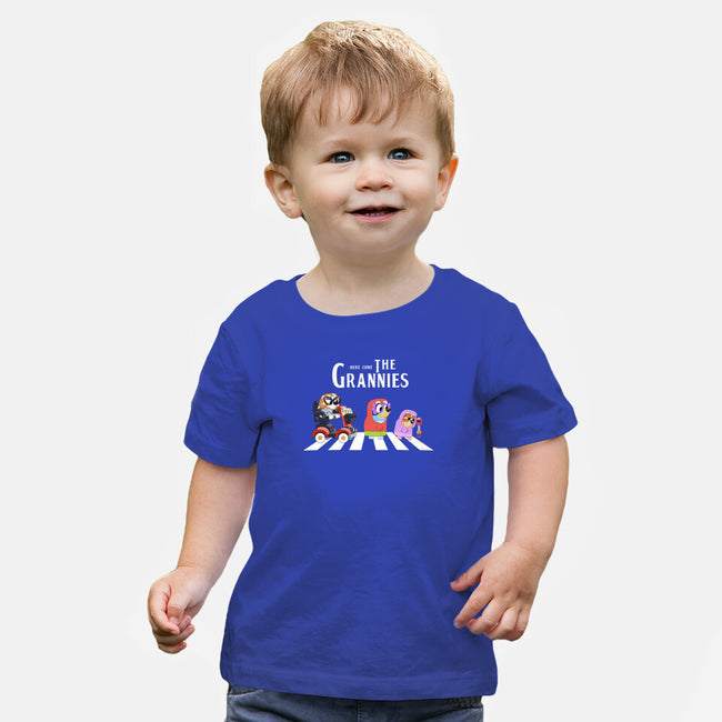 Grannies Crossing-Baby-Basic-Tee-Alexhefe