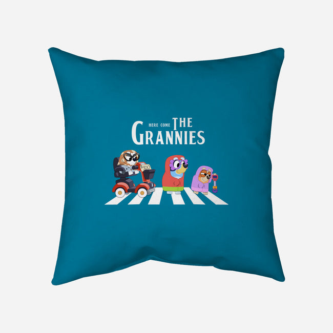 Grannies Crossing-None-Removable Cover-Throw Pillow-Alexhefe