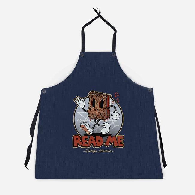 Read Me-Unisex-Kitchen-Apron-Getsousa!