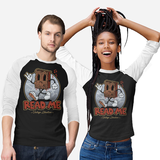 Read Me-Unisex-Baseball-Tee-Getsousa!