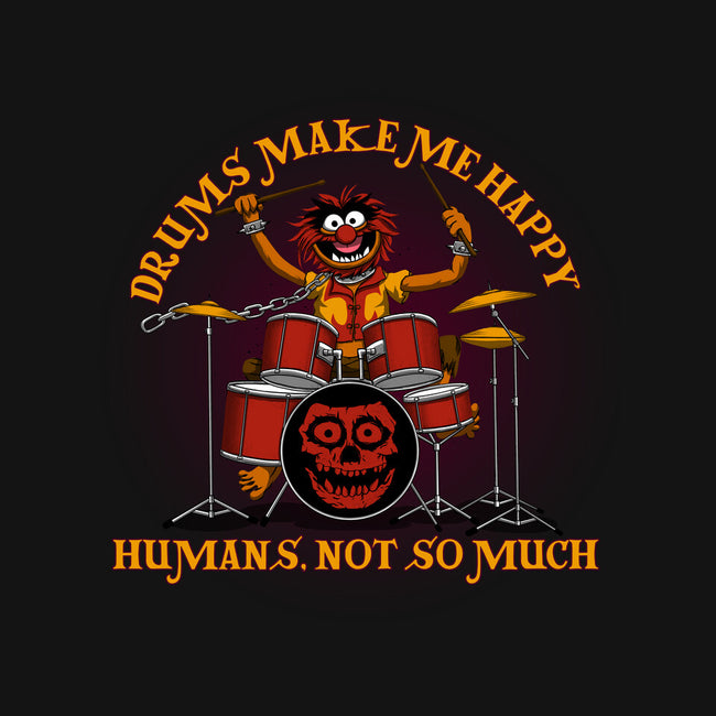 Drums Make Me Happy-Youth-Basic-Tee-rmatix