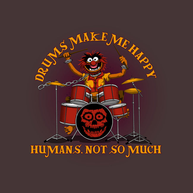 Drums Make Me Happy-None-Glossy-Sticker-rmatix