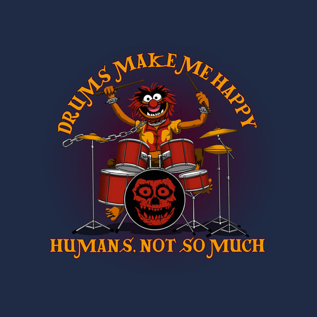 Drums Make Me Happy-Womens-Racerback-Tank-rmatix