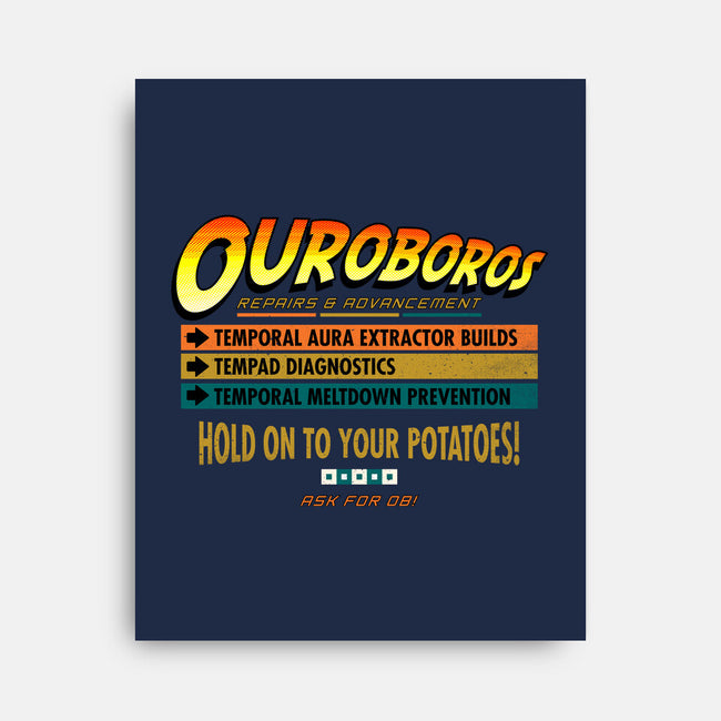 Ouroboros Repairs-None-Stretched-Canvas-rocketman_art