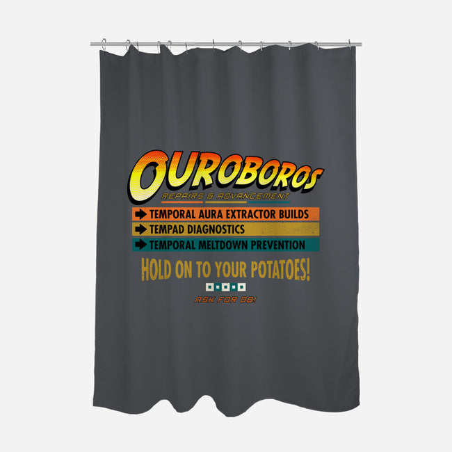 Ouroboros Repairs-None-Polyester-Shower Curtain-rocketman_art