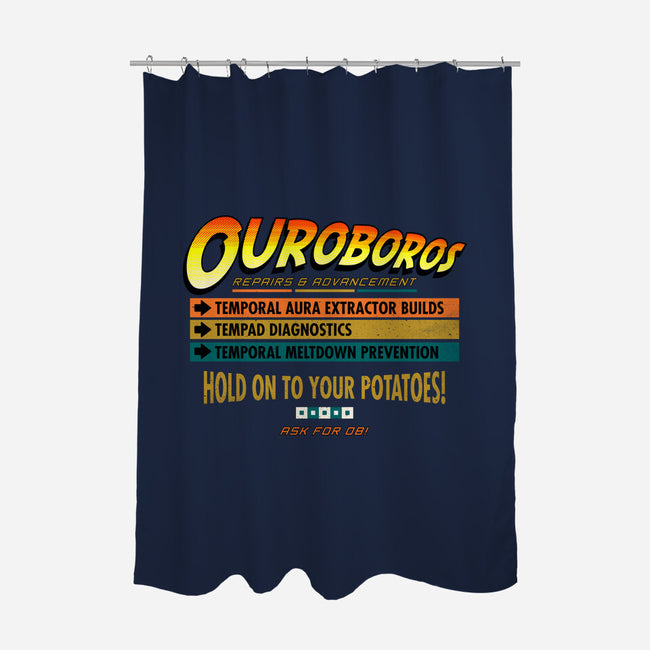 Ouroboros Repairs-None-Polyester-Shower Curtain-rocketman_art