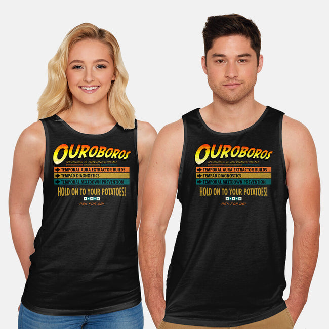 Ouroboros Repairs-Unisex-Basic-Tank-rocketman_art