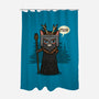 The Knight Who Says Meh-None-Polyester-Shower Curtain-Boggs Nicolas