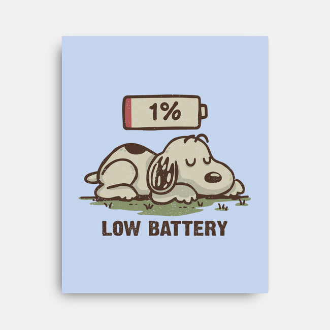 Low Battery-None-Stretched-Canvas-Xentee