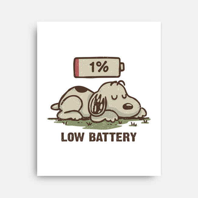 Low Battery-None-Stretched-Canvas-Xentee