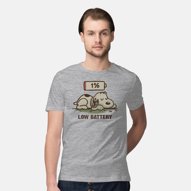 Low Battery-Mens-Premium-Tee-Xentee