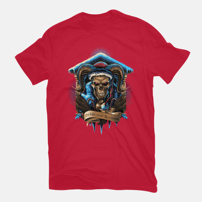 The Shrine Of Krampus-Mens-Heavyweight-Tee-daobiwan