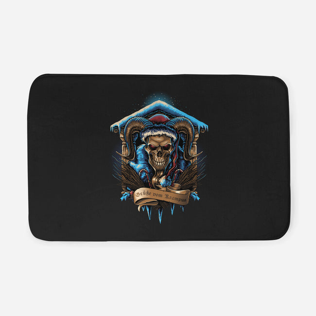 The Shrine Of Krampus-None-Memory Foam-Bath Mat-daobiwan