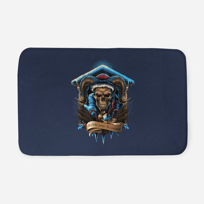 The Shrine Of Krampus-None-Memory Foam-Bath Mat-daobiwan