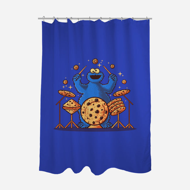 Cookie Sound-None-Polyester-Shower Curtain-erion_designs