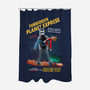 Forbidden Planet Express-None-Polyester-Shower Curtain-ladymagumba