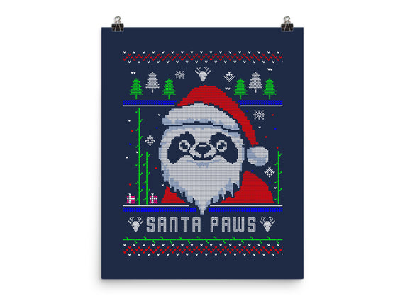 Santa Paws Christmas Panda