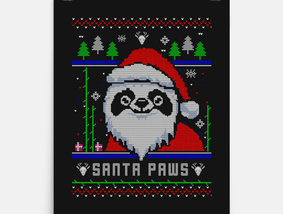 Santa Paws Christmas Panda