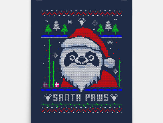 Santa Paws Christmas Panda