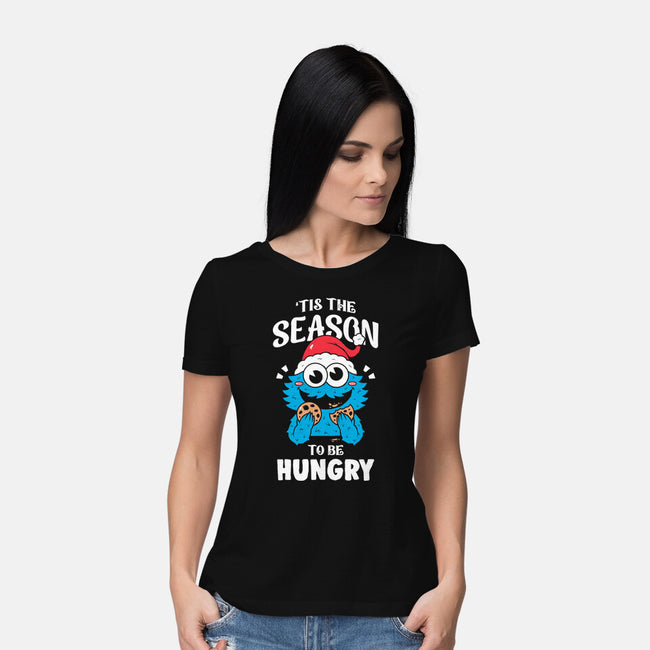 Hungry Monster-Womens-Basic-Tee-krisren28