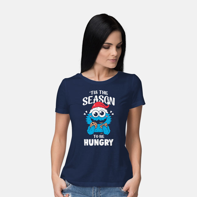 Hungry Monster-Womens-Basic-Tee-krisren28