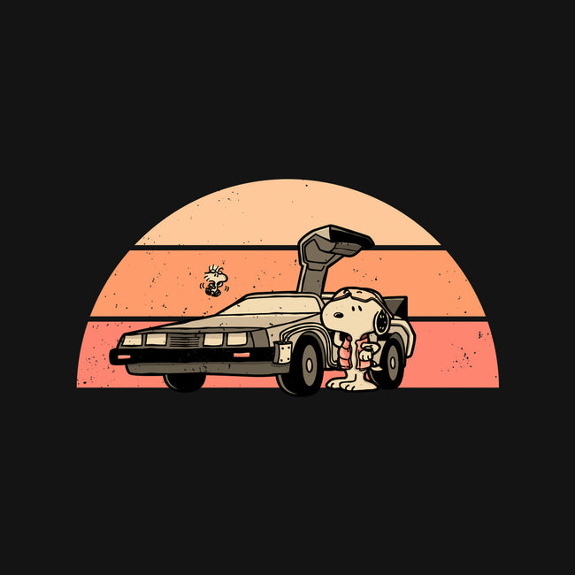 Outatime Beagle-None-Indoor-Rug-retrodivision