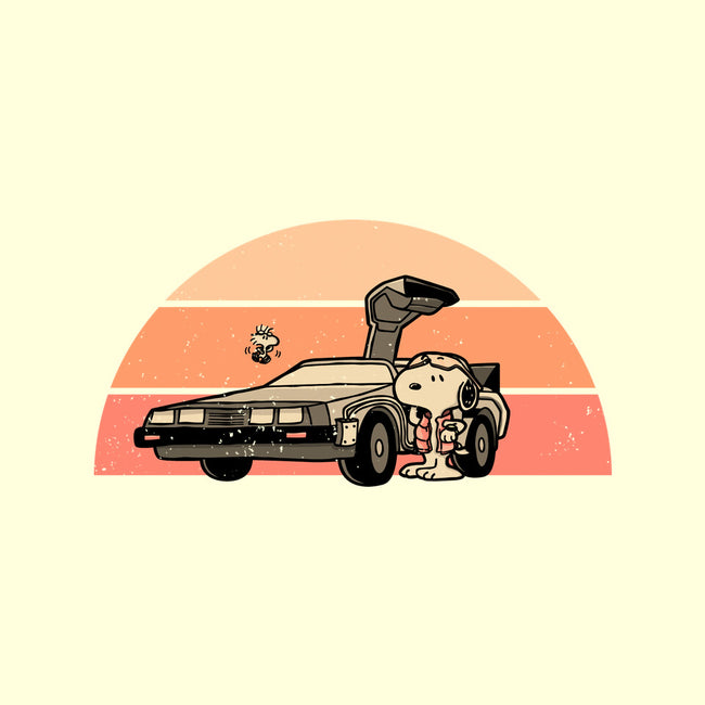 Outatime Beagle-None-Indoor-Rug-retrodivision