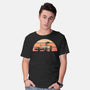 Outatime Beagle-Mens-Basic-Tee-retrodivision