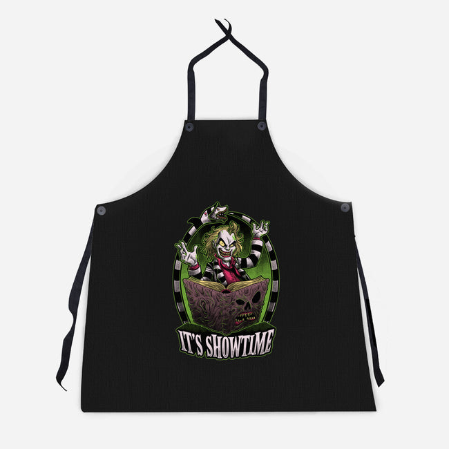 Necronomicon Beetle Show-Unisex-Kitchen-Apron-Studio Mootant