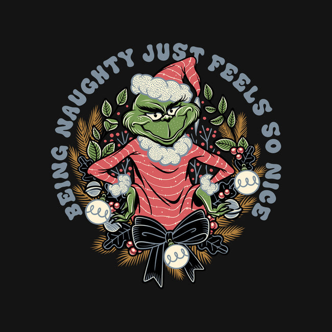 Naughty Grinch-Womens-Off Shoulder-Sweatshirt-momma_gorilla