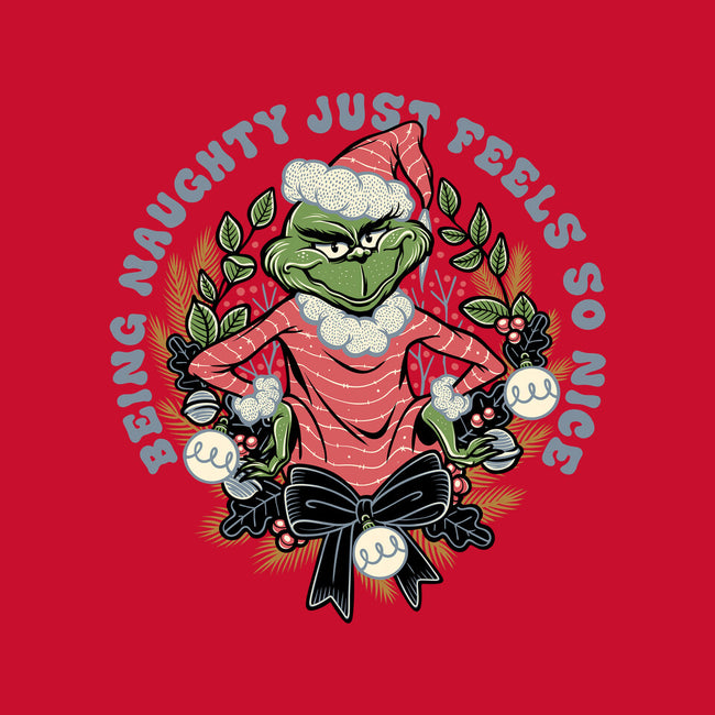 Naughty Grinch-None-Fleece-Blanket-momma_gorilla