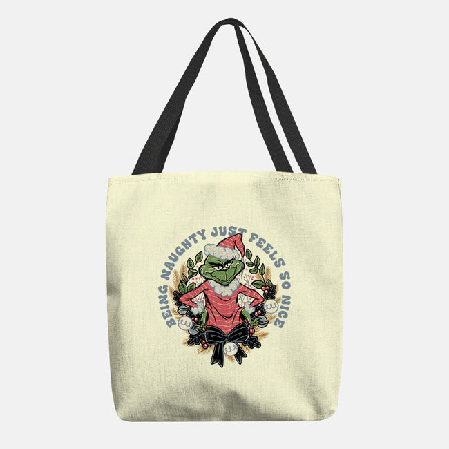 Naughty Grinch-None-Basic Tote-Bag-momma_gorilla