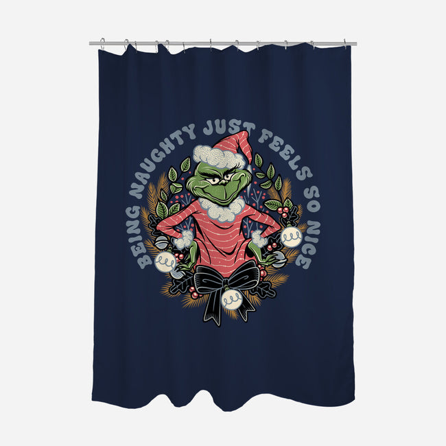 Naughty Grinch-None-Polyester-Shower Curtain-momma_gorilla