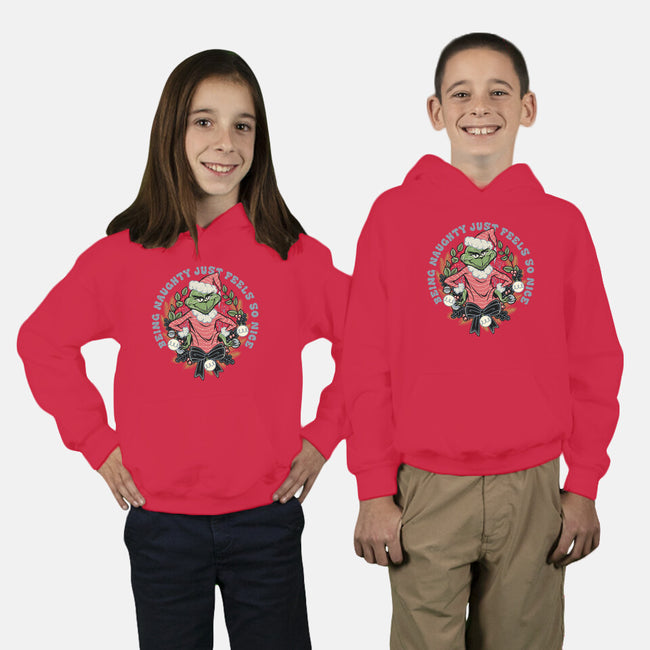 Naughty Grinch-Youth-Pullover-Sweatshirt-momma_gorilla