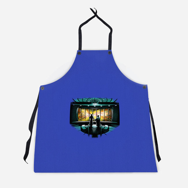 Temporal Mayhem-Unisex-Kitchen-Apron-zascanauta