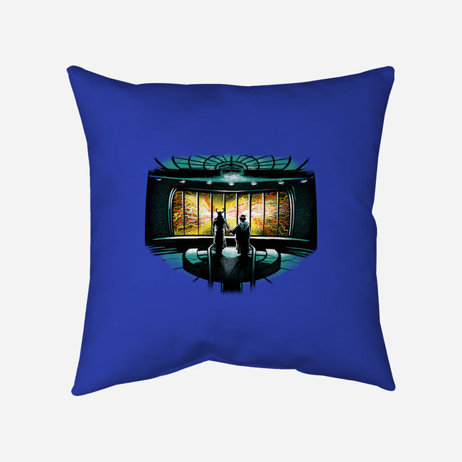 Temporal Mayhem-None-Removable Cover-Throw Pillow-zascanauta