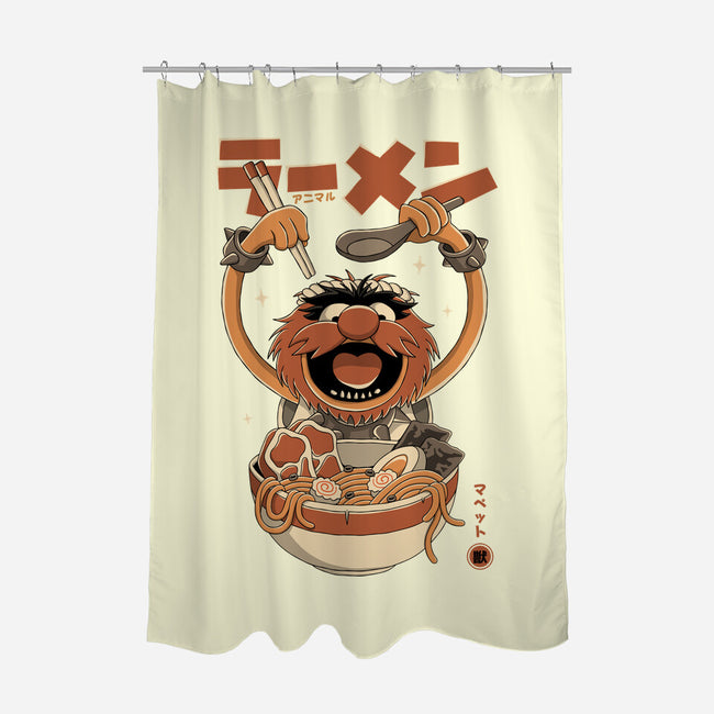 Ramen Mayhem-None-Polyester-Shower Curtain-retrodivision