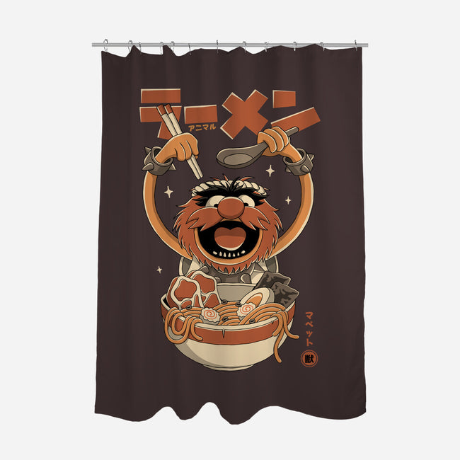 Ramen Mayhem-None-Polyester-Shower Curtain-retrodivision