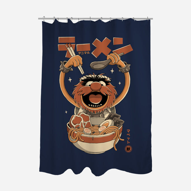 Ramen Mayhem-None-Polyester-Shower Curtain-retrodivision