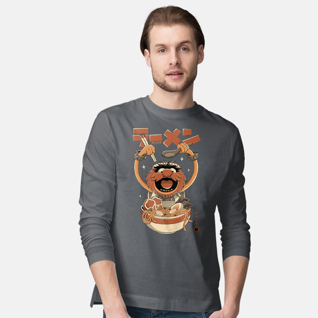 Ramen Mayhem-Mens-Long Sleeved-Tee-retrodivision