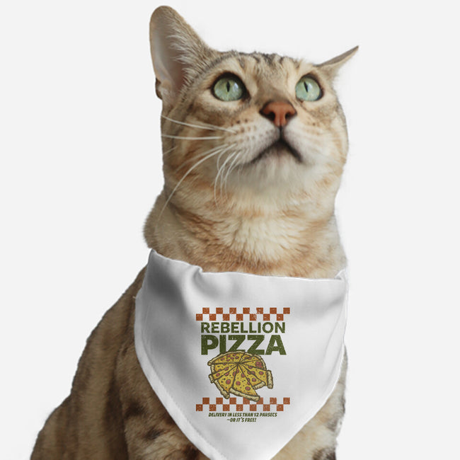 Rebellion Pizza-Cat-Adjustable-Pet Collar-kg07