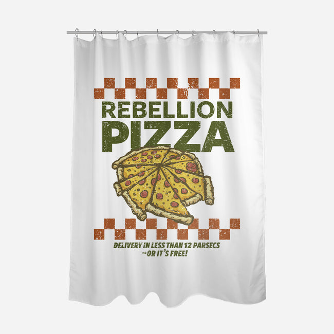 Rebellion Pizza-None-Polyester-Shower Curtain-kg07