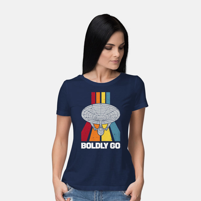 Retro Vintage Explorers-Womens-Basic-Tee-retrodivision