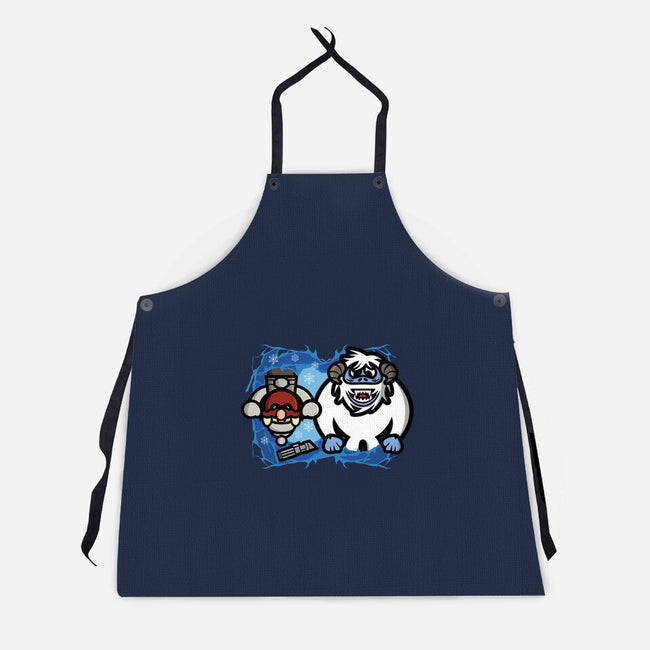 Bumble Wars-Unisex-Kitchen-Apron-jrberger