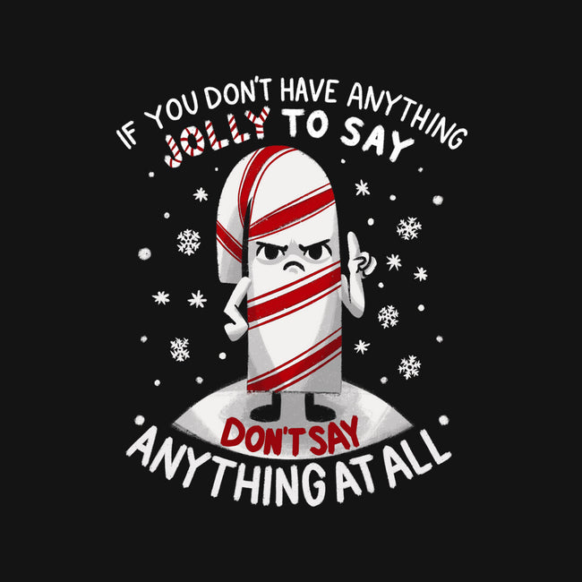 Speak Only Jolly Things-Mens-Premium-Tee-Aarons Art Room