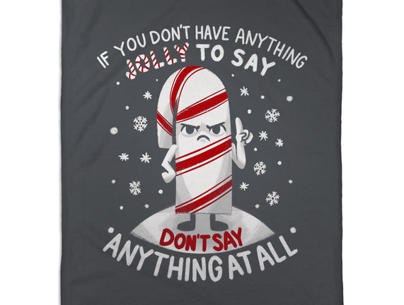 Speak Only Jolly Things