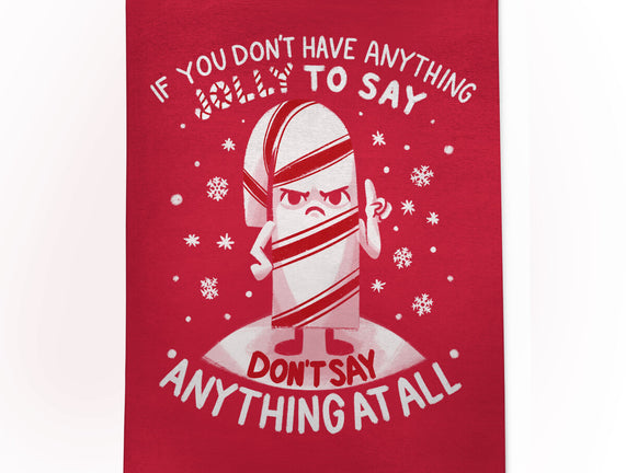 Speak Only Jolly Things