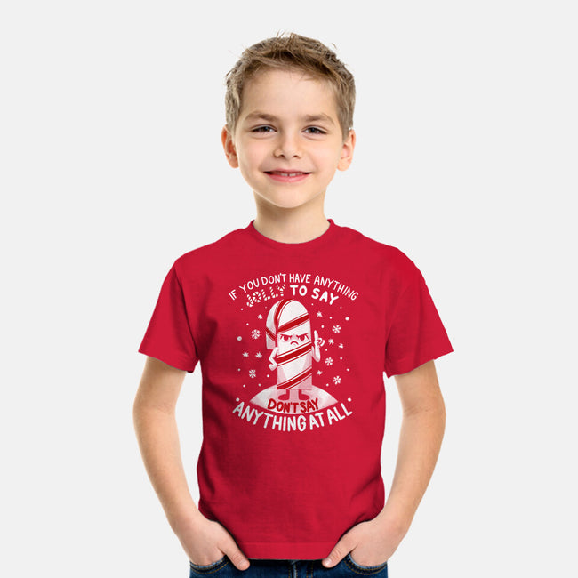 Speak Only Jolly Things-Youth-Basic-Tee-Aarons Art Room