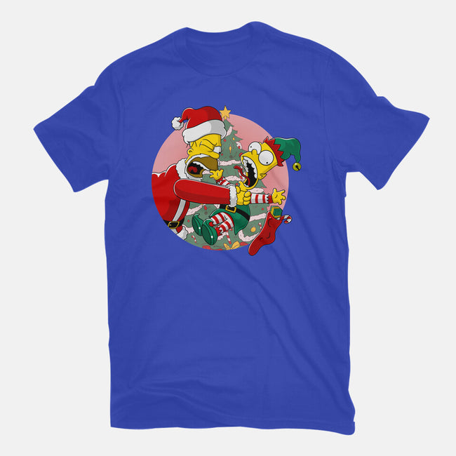 Not Santa's Helper-Unisex-Basic-Tee-MarianoSan