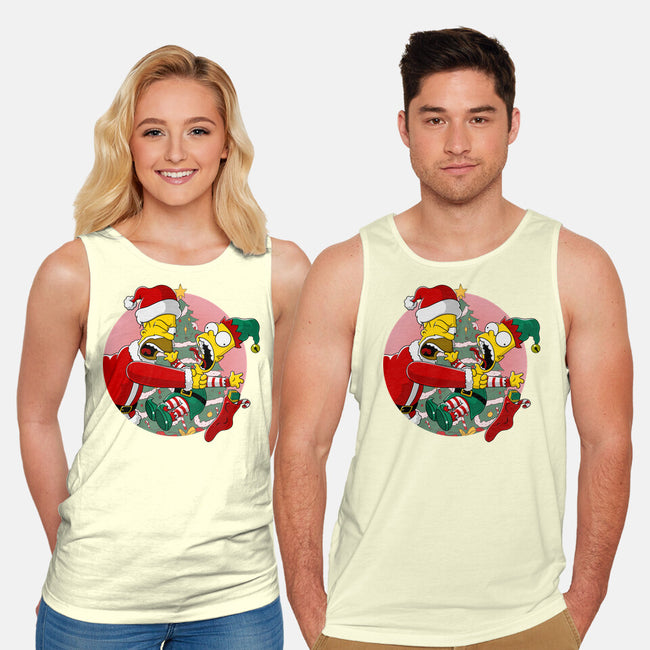 Not Santa's Helper-Unisex-Basic-Tank-MarianoSan